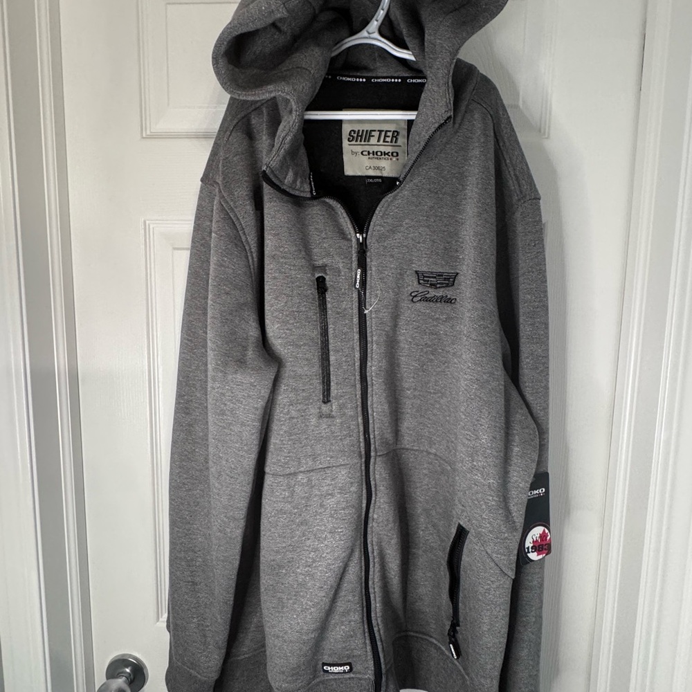 Shifter by Chokho Men’s 2XL Cadilliac Front Zip Hoodie
